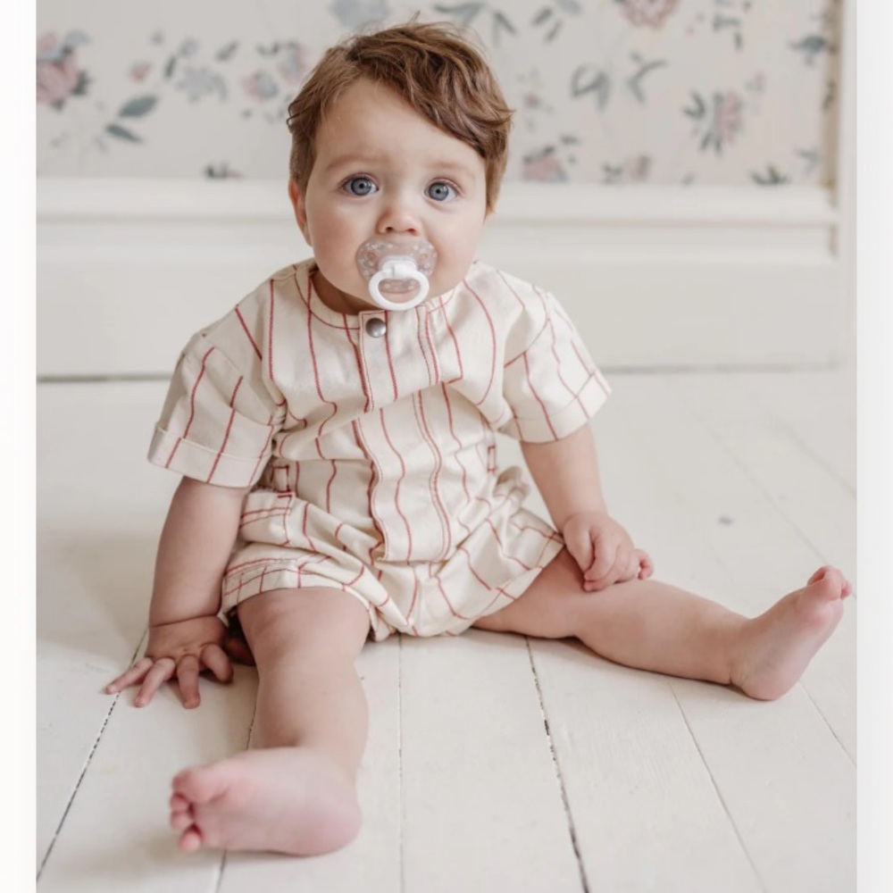 Fin & Vince Short Painter Jumpsuit